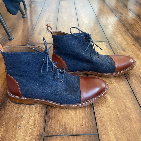 SOLD ♥️ Taft Jack Boot Navy EUC - Picture 8 of 12